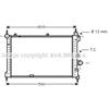 AVA QUALITY COOLING Ava Radiatore Op Astra F 1,7 Tds Ol2127