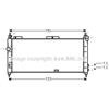 AVA QUALITY COOLING Ava Radiatori Ola2203