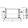 AVA QUALITY COOLING Ava Rad. Opel Corsa C 1.2 16V Ola2303