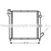 AVA QUALITY COOLING Ava Rad. Renault Super 5 Rta2063