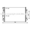 AVA QUALITY COOLING AVA QUALITY Radiatore motore VNA2344
