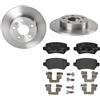 BREMBO Kit Dischi+Pastiglie Brembo 08762710+P10013
