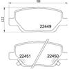 BREMBO Pastiglie freno BREMBO P 23 179
