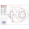 BREMBO Disco freno BREMBO 08.9371.10