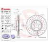 BREMBO Disco freno BREMBO 09.A758.1X