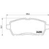BREMBO Pastiglie freno BREMBO P 24 072