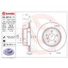 BREMBO Disco freno BREMBO 09.B313.11