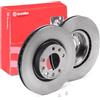 BREMBO KIT DISCHI FRENO POSTERIORI BREMBO ALFA ROMEO MITO 1.6 JTDM
