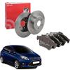 BREMBO Kit Dischie e Pastiglie Posteriori Brembo Ford