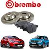 BREMBO kit dischi e pastiglie Anteriori Brembo Renault Dacia