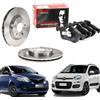 BREMBO Kit Dischi e Pastiglie Assale Anteriore Brembo Fiat Panda (312) Lancia Ypsilon