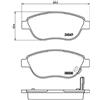BREMBO Pastiglie freno BREMBO P 59 052