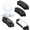 BOSCH Kit Dischi+Pastiglie Bosch Per Ford Fiesta
