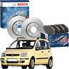 BOSCH Kit freni Bosch Fiat Panda dischi pastiglie