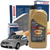 BOSCH Kit Tagliando Bosch 5 Litri Olio Motore Speed Max 5w30 per Volkswagen Golf V