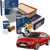 BOSCH Kit Tagliando 4 Filtri Bosch Ktb016 Per Audi