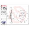 BREMBO Disco Freno Brembo 09946811 Per Ford, Volvo