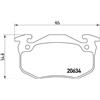 Brembo Kit Pastiglie Freno P68020