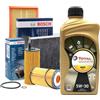 BOSCH Kit tagliando filtri Bosch + TOTAL QUARTZ 5w30 PEUGEOT 308 II 1.6 BLUEHDI dal 03/2014
