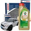 BOSCH Kit Tagliando Bosch 5 litri olio Castrol Edge 5w30 LL per Mini Countryman