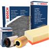 BOSCH Kit Tagliando 4 Filtri Bosch Ktb184 Per MERCEDES-BENZ CLASSE C W205