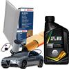 BOSCH Kit Tagliando Bosch 4lt Olio Selenia Wr Forward 0w20 per Alfa Romeo Giulia