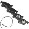 BREMBO Kit Pastiglie + Sensore Anteriore Brembo per BMW Serie 1/3/4 - Prestazioni di frenata affidabili