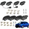 BREMBO Kit Pastiglie Freni Brembo per Bravo e Delta