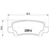 Brembo Kit Pastiglie Freno P83065