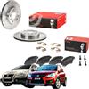 BREMBO Kit Freni Anteriori Brembo Fiat Sedici SX4