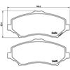 Brembo Kit Pastiglie Freno P11022