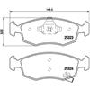BREMBO Pastiglie freno BREMBO P 11 031