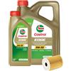 Castrol Kit Olio Motore Edgell5W30-5+Fo