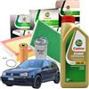 CASTROL Kit Tagliando Castrol Golf IV 1.9 TDI 4 Filtri + 5LT Olio LongLife III