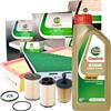 CASTROL Kit Tagliando Castrol Golf V 1.9 2.0 TDI 4 Filtri 5L Castrol EDGE TD 5W40