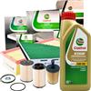 CASTROL Kit Tagliando Castrol Golf V 1.9 2.0 TDI 4 Filtri + 5L Castrol EDGE Longlife 3