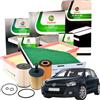 CASTROL Kit Tagliando Castrol 4 Filtri Golf VI 2.0 TDI aria olio carburante abitacolo