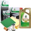 CASTROL Kit Tagliando Castrol Golf VII 4 Filtri + 5 Litri Olio 5W30 EDGE LL