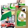 CASTROL Kit Tagliando Castrol 4 Filtri + 5L Olio 5W30 LL per Vw Polo 1.4 TDI