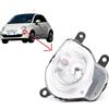 DEPO Faro Anteriore Inferiore Depo 21060 per Fiat 500 Lampade H1 Luce Abbagliante ECE
