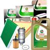 CASTROL Kit Tagliando Castrol Polo 1.9 TDI 4 Filtri + 5 Litri Edge 5W30 LL