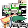 CASTROL Kit Tagliando Castrol 4 Filtri per Audi A5 8TA 2.0 TDI