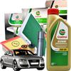 CASTROL Kit Tagliando Castrol Audi A5 8TA 2.0 TDI 4 Filtri + 5LT Olio Edge LongLife III