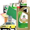CASTROL Kit Tagliando Castrol Audi A3 8L1 1.9 TDI 4 Filtri + 5LT Castrol EDGE 5W30 LL