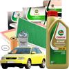 CASTROL Kit Tagliando Castrol Audi A3 8L1 1.9 TDI 4 Filtri + 5LT Olio LongLife III