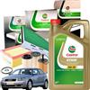 CASTROL Kit Tagliando Castrol 4 Filtri + 5LT Olio Motore Edge 5w30 LL Audi A3 1.9 TDI