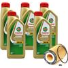 CASTROL 5 LITRI CASTROL EDGE LONG LIFE III 5W30 + FILTRO OLIO BOSCH AUDI VW 1.6 2.0 TDI