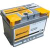 CONTINENTAL Batteria Continental L2B 60Ah 12v 580A positivo a destra = Fiamm 54 AH