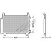 Denso Condensatore To Yaris Dcn50028