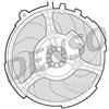 Denso Elettrovent. Fi Stilo 1.2 16V Der09060